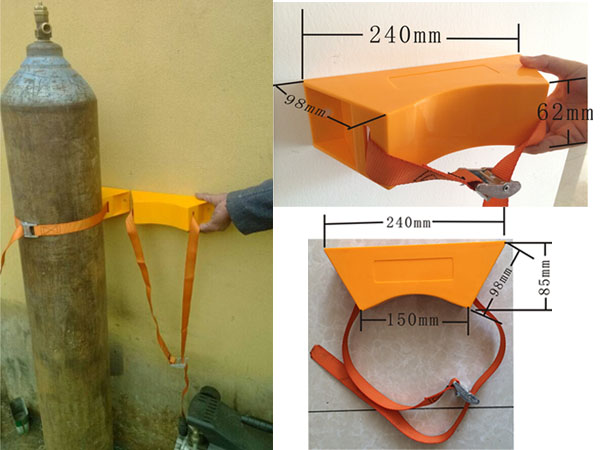 實驗室氣瓶柜、燃氣柜,氣瓶固定架 PP實驗室氣瓶固定架